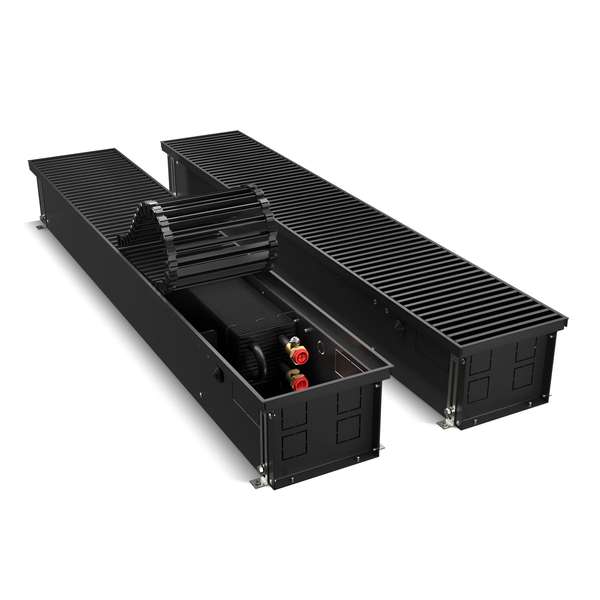 Конвектор внутрипольный Royal Thermo ATRIUM 150/200/1400 DG U BL