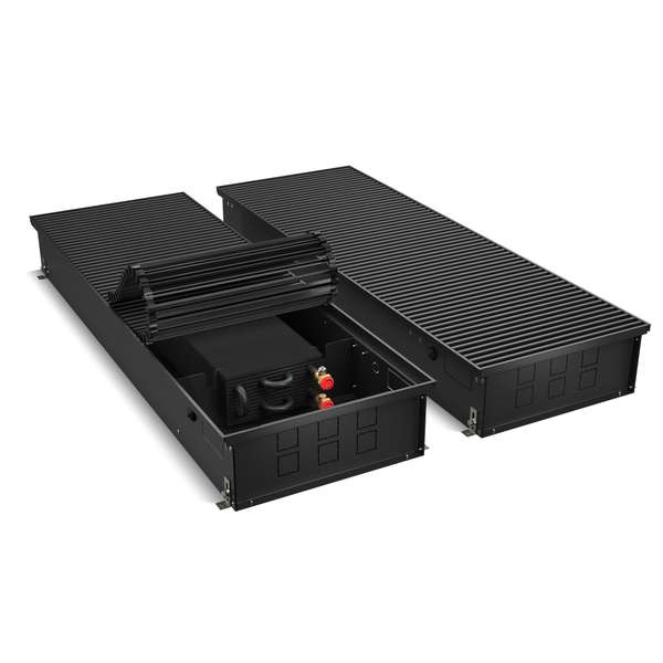 Конвектор внутрипольный Royal Thermo ATRIUM 150/400/2100 DG U BL