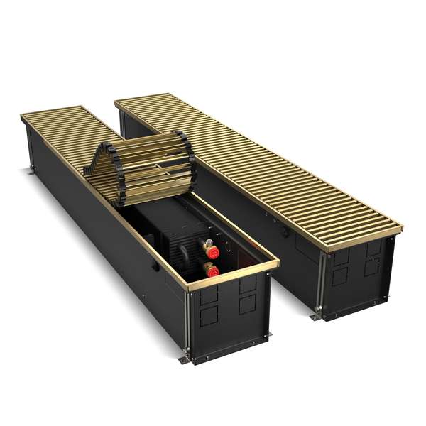 Конвектор внутрипольный Royal Thermo ATRIUM 190/200/2600 DG U AU