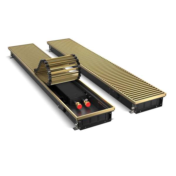Конвектор внутрипольный Royal Thermo ATRIUM 75/200/2400 DG U AU