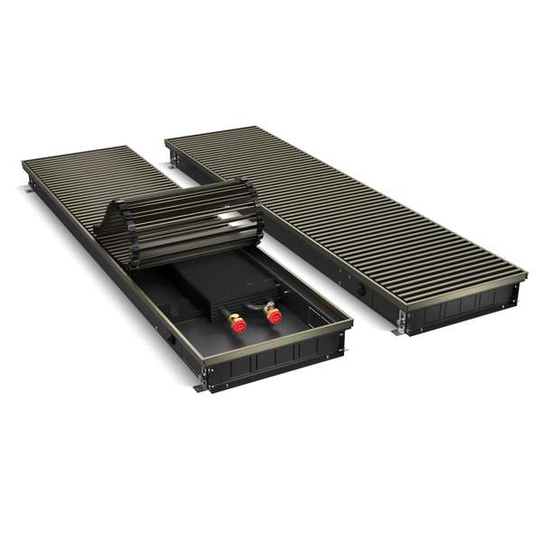 Конвектор внутрипольный Royal Thermo ATRIUM 75/300/2500 DG U DB