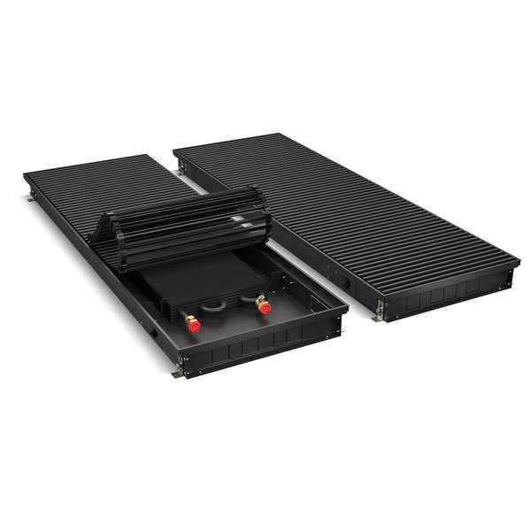 Конвектор внутрипольный Royal Thermo ATRIUM 75/400/1600 NG U BL