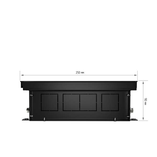 Конвектор внутрипольный Royal Thermo ATRIUM 90/250/2100 DG U DB — изображение 3