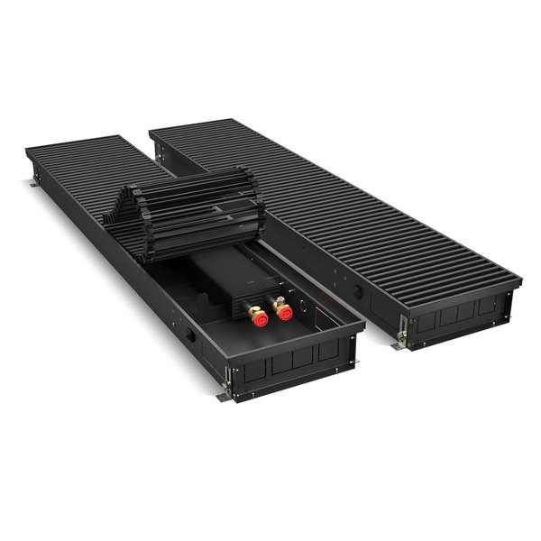 Конвектор внутрипольный Royal Thermo ATRIUM 90/250/2200 DG U BL