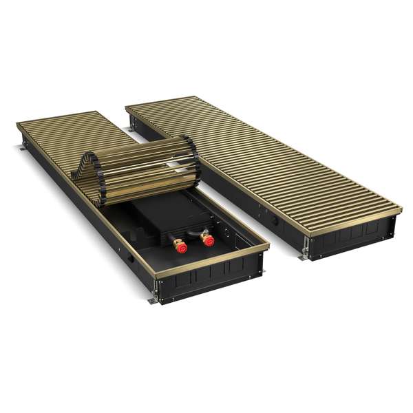 Конвектор внутрипольный Royal Thermo ATRIUM 90/300/2200 DG U AU