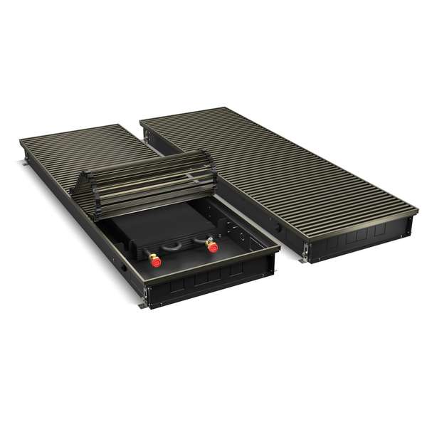 Конвектор внутрипольный Royal Thermo ATRIUM 90/400/2100 DG U DB
