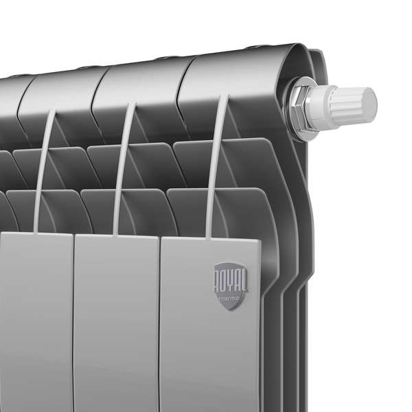 Радиатор Royal Thermo BiLiner 350 /Silver Satin VR 8 секц — изображение 2