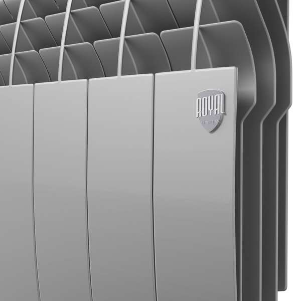 Радиатор Royal Thermo BiLiner 350 /Silver Satin VR 8 секц — изображение 3